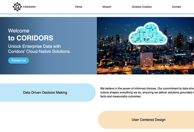Coridors Homepage